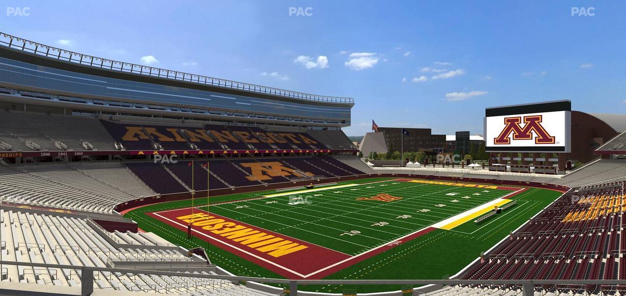 Huntington Bank Stadium - Section 219 Seat View