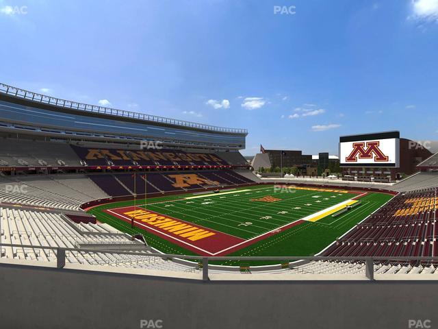 Huntington Bank Stadium - Section 219 Seat View