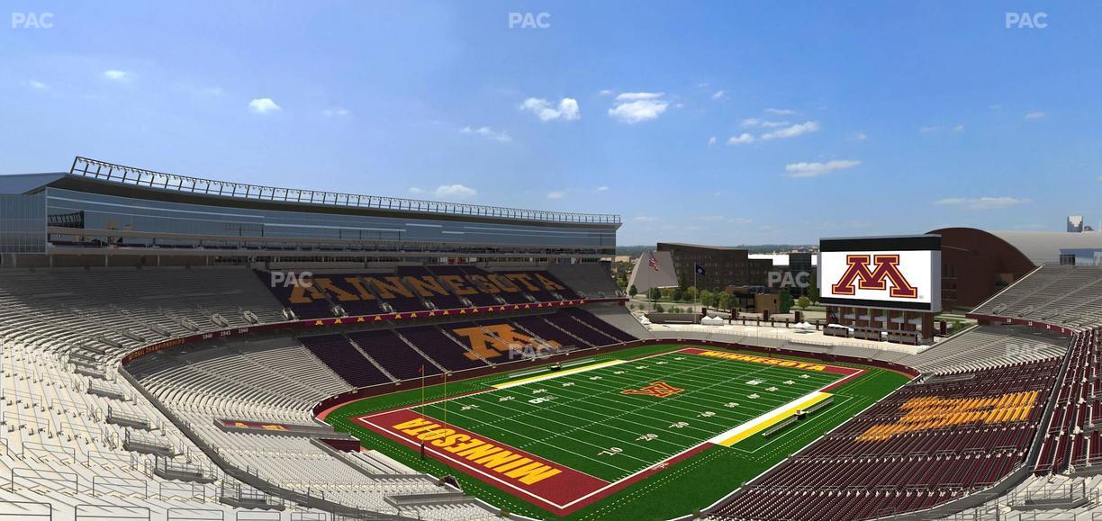 Huntington Bank Stadium - Section 219 Seat View