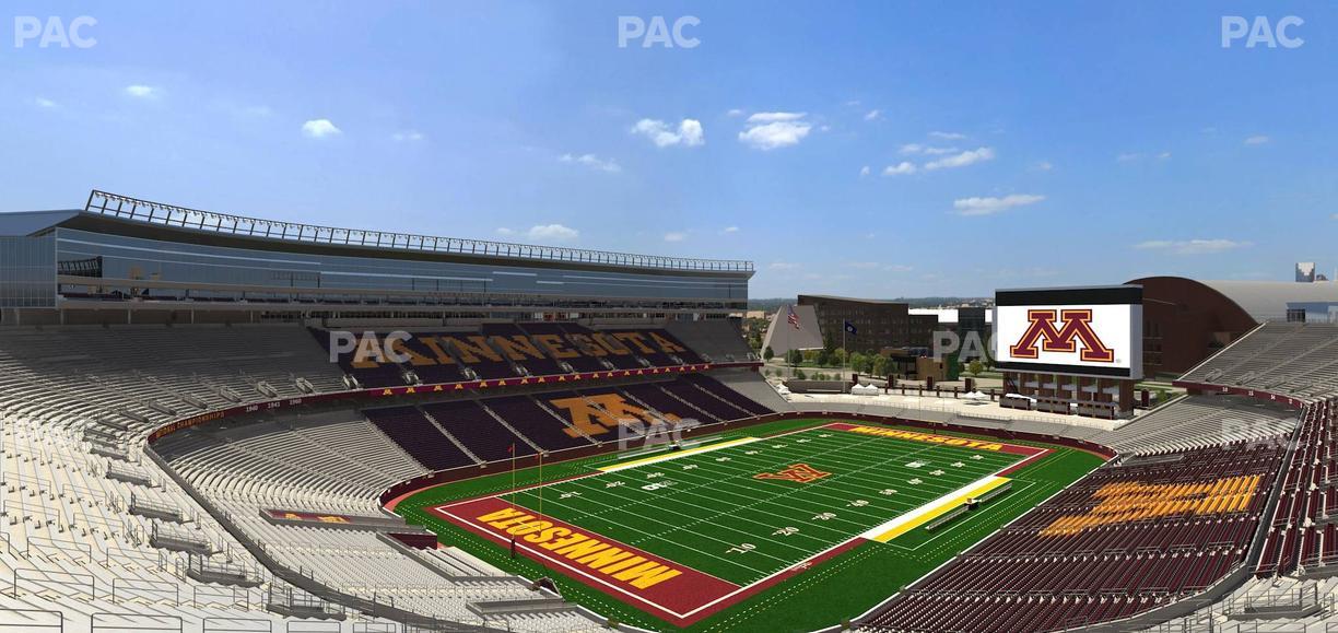 Huntington Bank Stadium - Section 219 Seat View