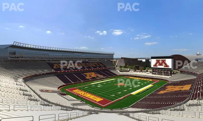 Huntington Bank Stadium - Section 219 Seat View