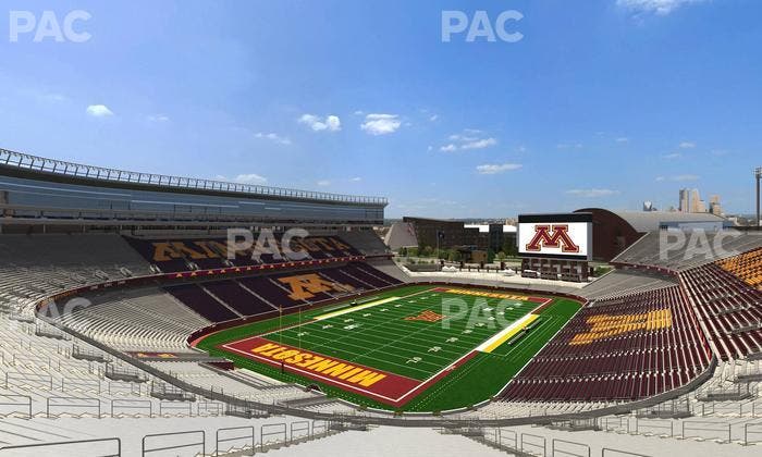 Huntington Bank Stadium - Section 220 Seat View