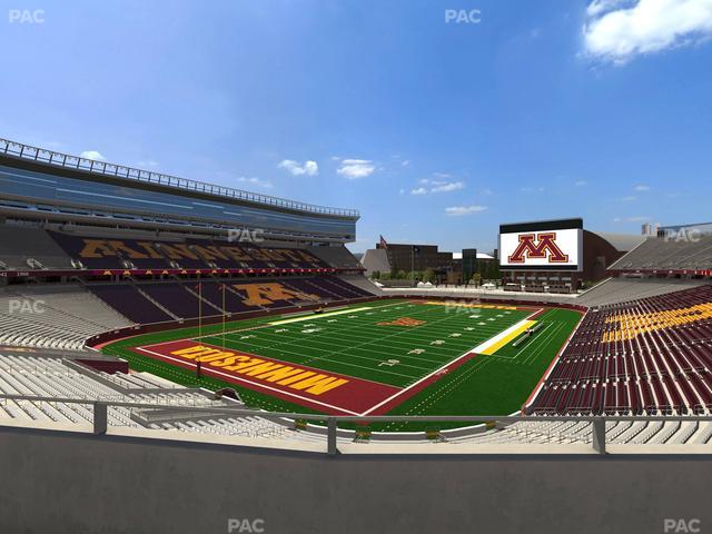 Huntington Bank Stadium - Section 220 Seat View