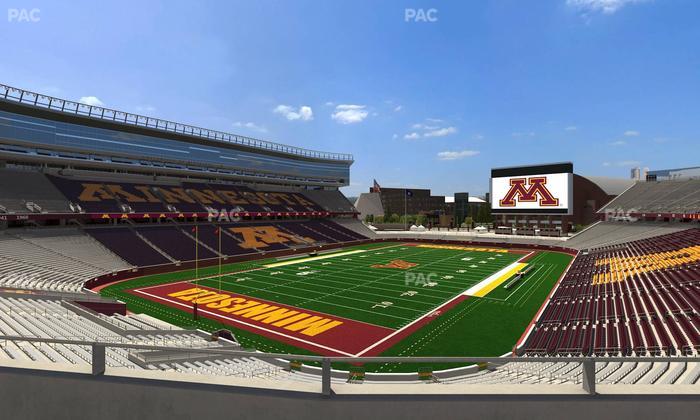 Huntington Bank Stadium - Section 220 Seat View