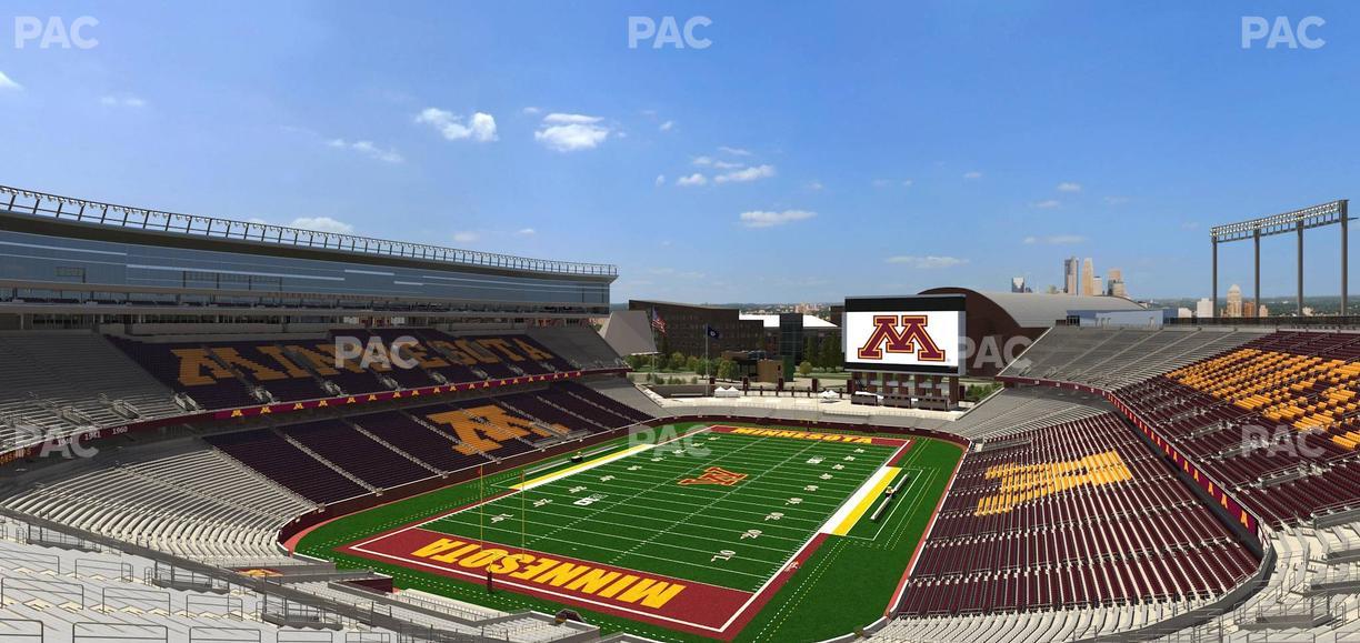 Huntington Bank Stadium - Section 221 Seat View