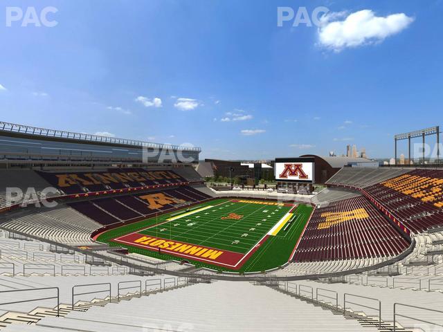 Huntington Bank Stadium - Section 221 Seat View Huntington Bank Stadium - Section 221 Seat View