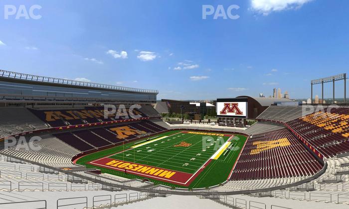 Huntington Bank Stadium - Section 221 Seat View