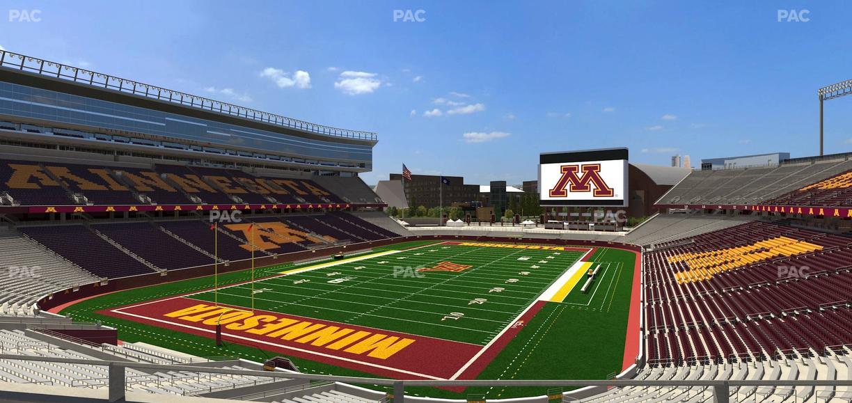 Huntington Bank Stadium - Section 221 Seat View