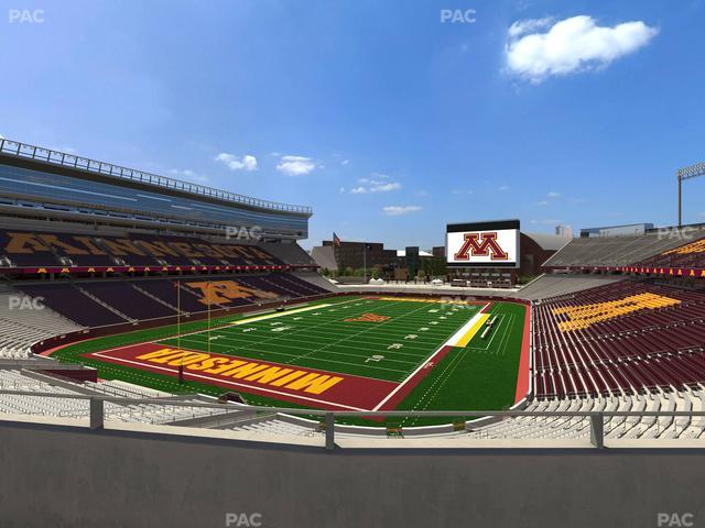 Huntington Bank Stadium - Section 221 Seat View