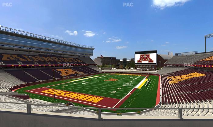 Huntington Bank Stadium - Section 221 Seat View