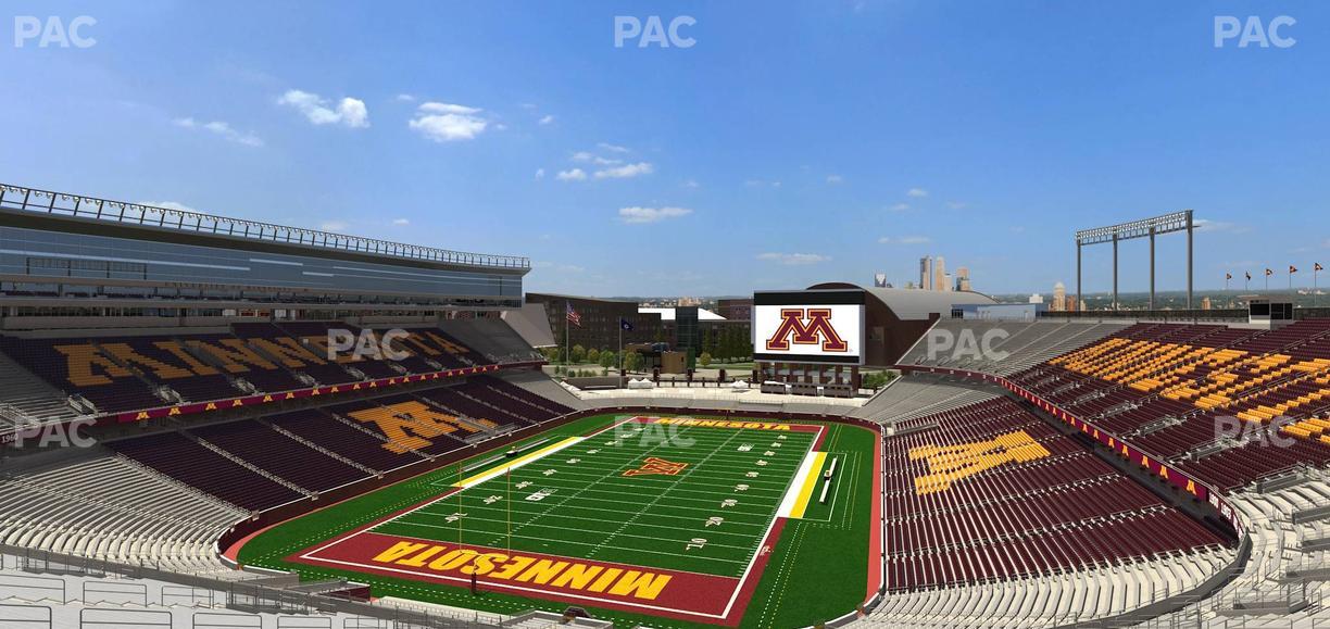 Huntington Bank Stadium - Section 222 Seat View