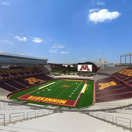 Huntington Bank Stadium - Section 222 Seat View