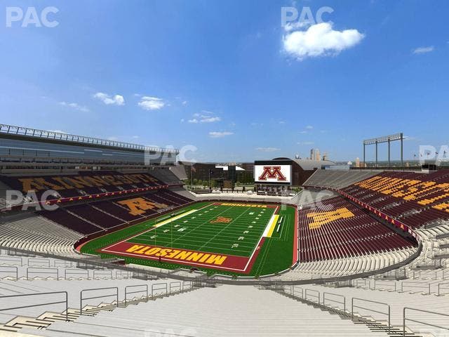 Huntington Bank Stadium - Section 222 Seat View