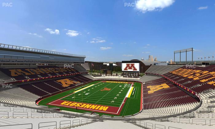 Huntington Bank Stadium - Section 222 Seat View