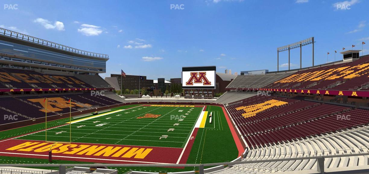 Huntington Bank Stadium - Section 222 Seat View