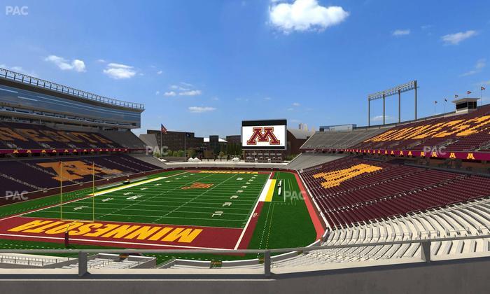 Huntington Bank Stadium - Section 222 Seat View