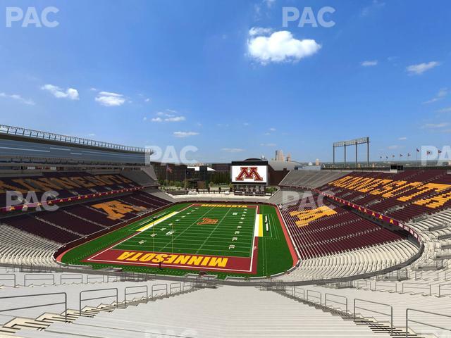 Huntington Bank Stadium - Section 223 Seat View Huntington Bank Stadium - Section 223 Seat View