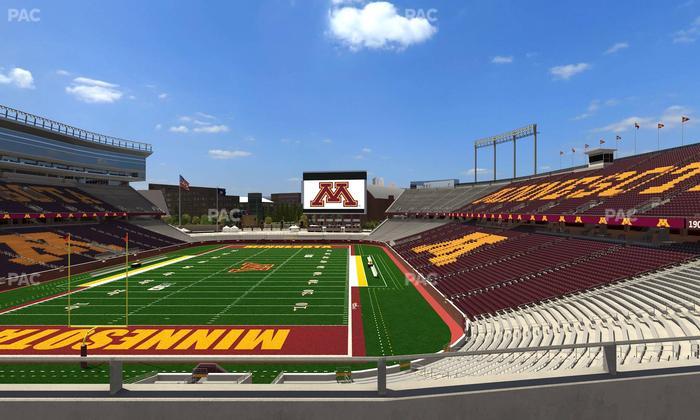 Huntington Bank Stadium - Section 223 Seat View