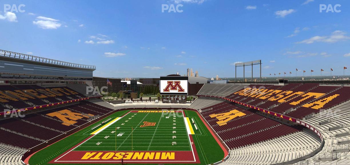 Huntington Bank Stadium - Section 224 Seat View