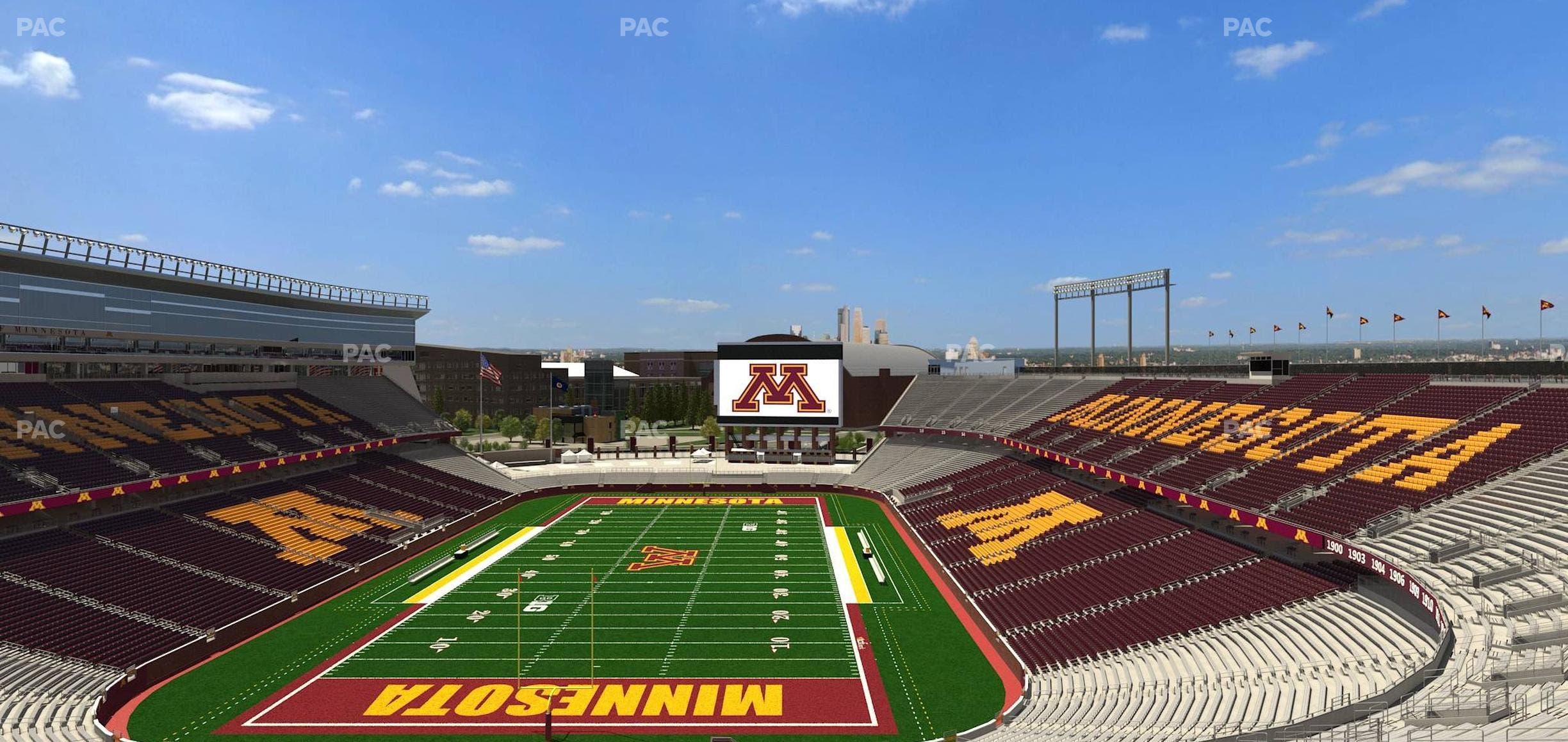 Huntington Bank Stadium - Section 224 Seat View