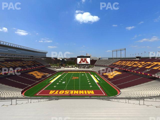 Huntington Bank Stadium - Section 225 Seat View Huntington Bank Stadium - Section 225 Seat View