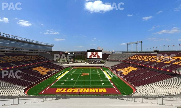 Huntington Bank Stadium - Section 225 Seat View