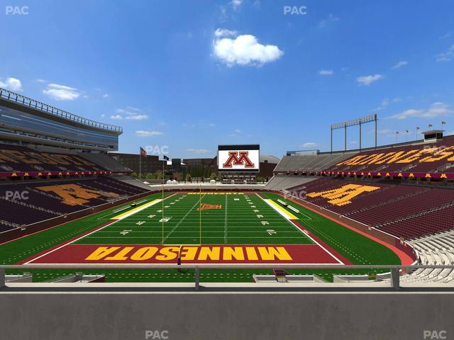 Huntington Bank Stadium - Section 225 Seat View