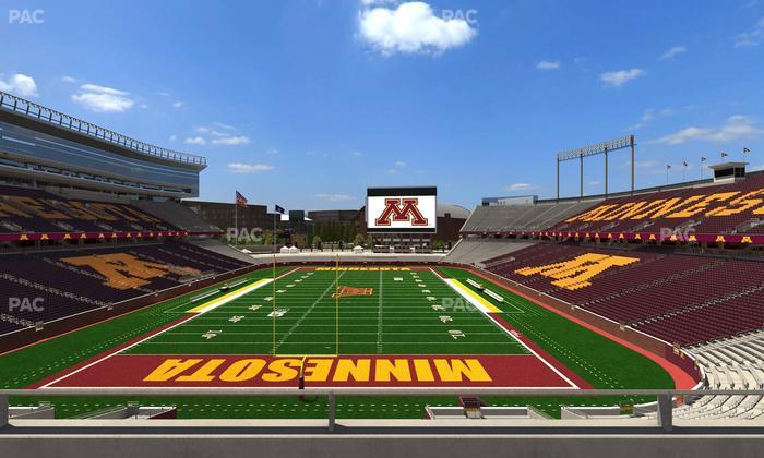 Huntington Bank Stadium - Section 225 Seat View