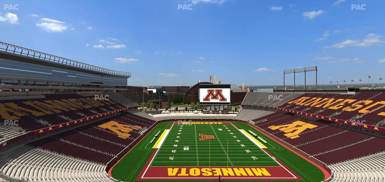 Huntington Bank Stadium - Section 226 Seat View