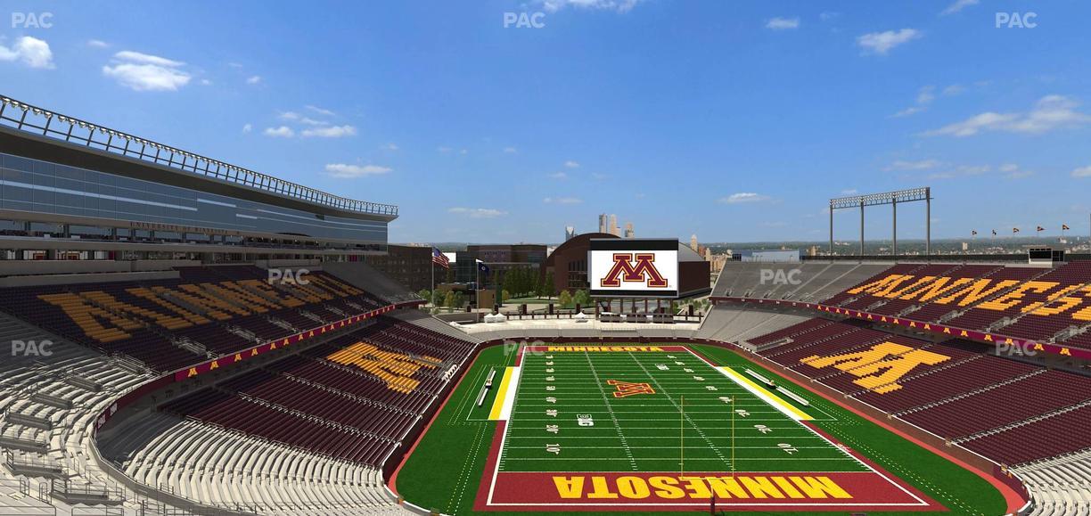 Huntington Bank Stadium - Section 227 Seat View