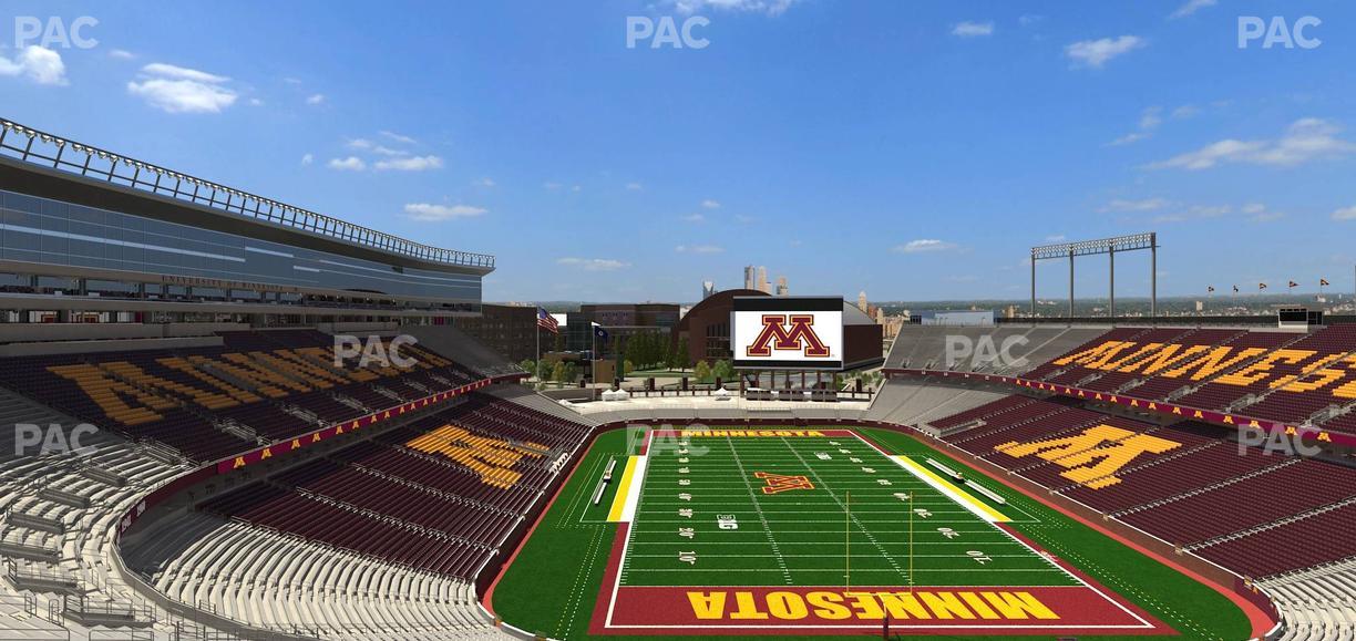 Huntington Bank Stadium - Section 227 Seat View