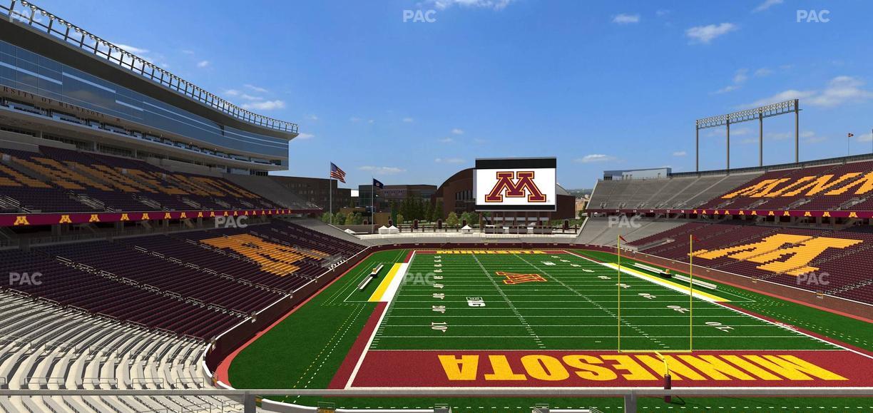 Huntington Bank Stadium - Section 227 Seat View