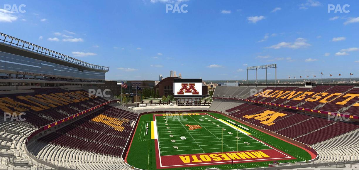 Huntington Bank Stadium - Section 228 Seat View