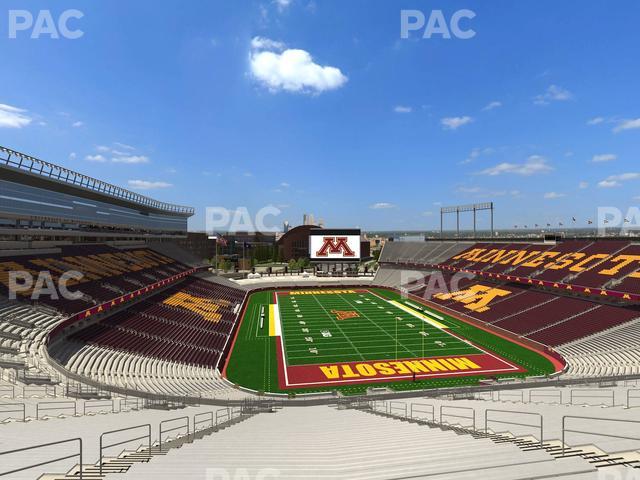 Huntington Bank Stadium - Section 228 Seat View Huntington Bank Stadium - Section 228 Seat View