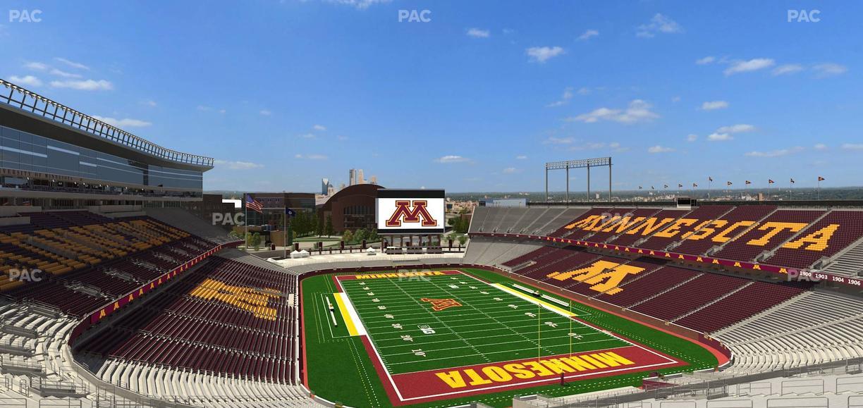 Huntington Bank Stadium - Section 229 Seat View