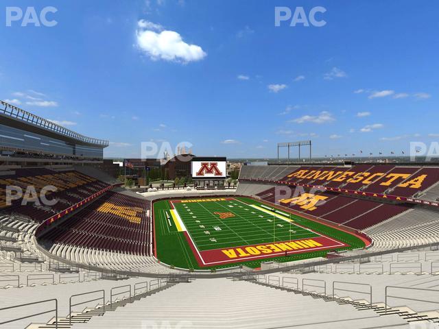 Huntington Bank Stadium - Section 229 Seat View Huntington Bank Stadium - Section 229 Seat View