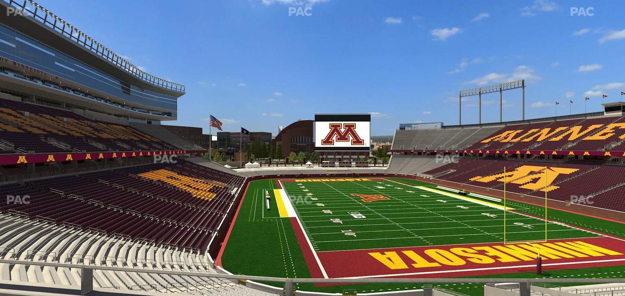 Huntington Bank Stadium - Section 229 Seat View