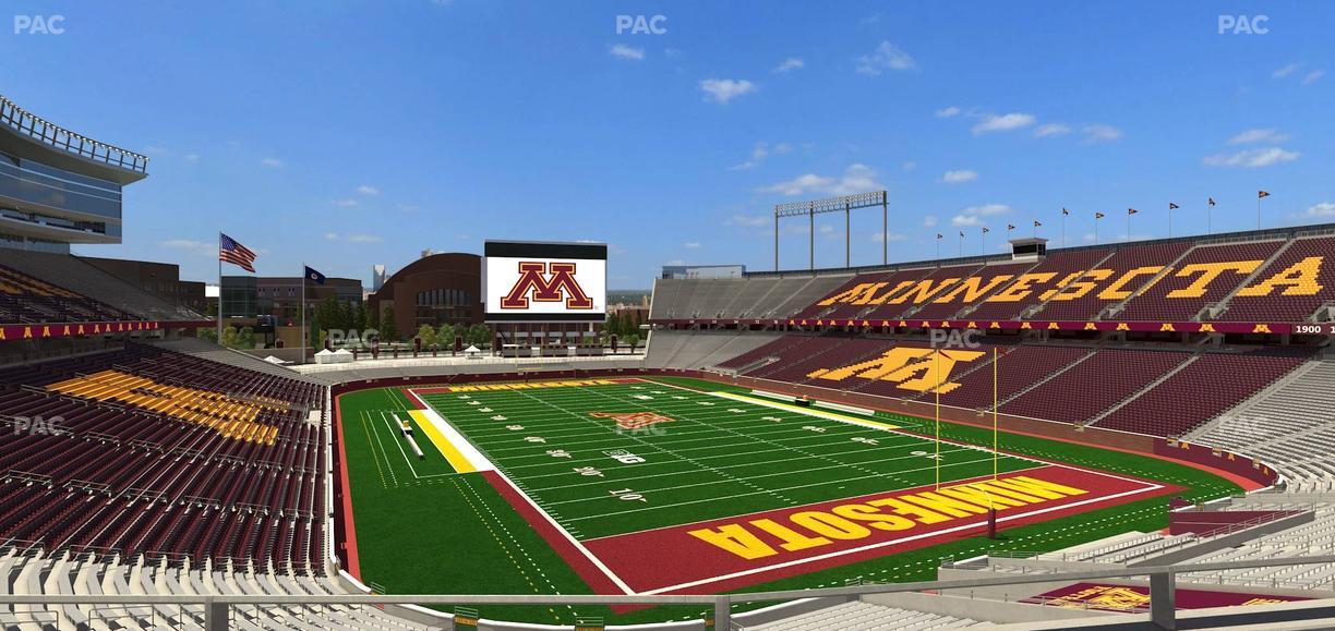 Huntington Bank Stadium - Section 230 Seat View