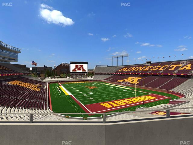 Huntington Bank Stadium - Section 230 Seat View