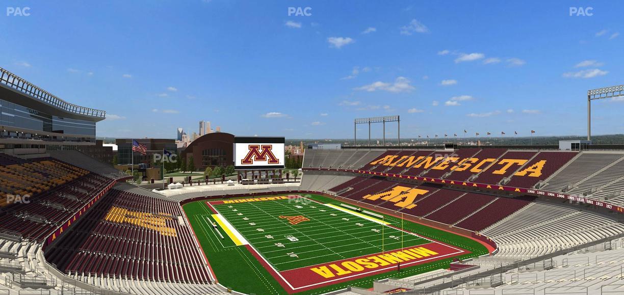 Huntington Bank Stadium - Section 230 Seat View