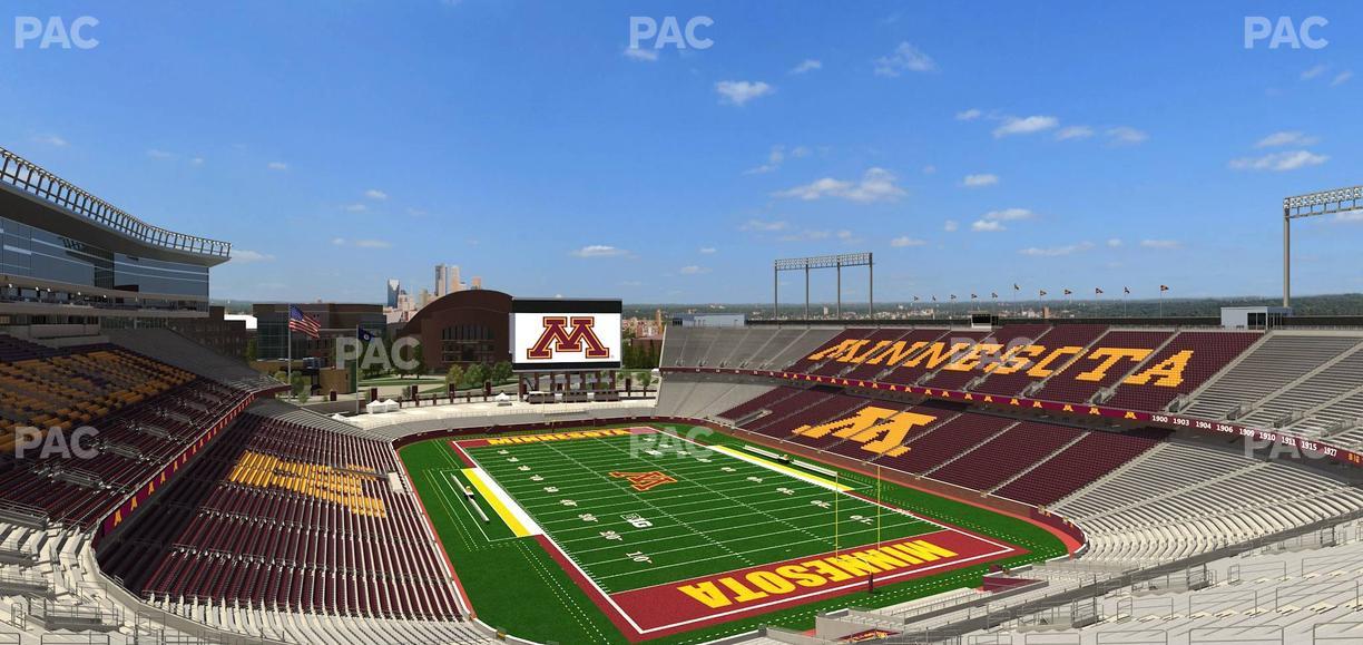 Huntington Bank Stadium - Section 230 Seat View