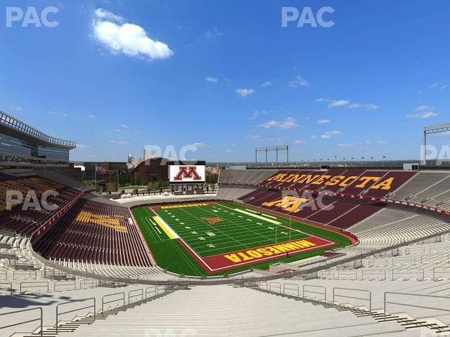 Huntington Bank Stadium - Section 230 Seat View