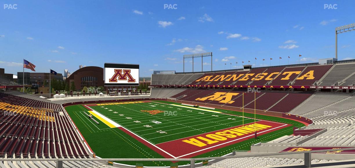 Huntington Bank Stadium - Section 231 Seat View