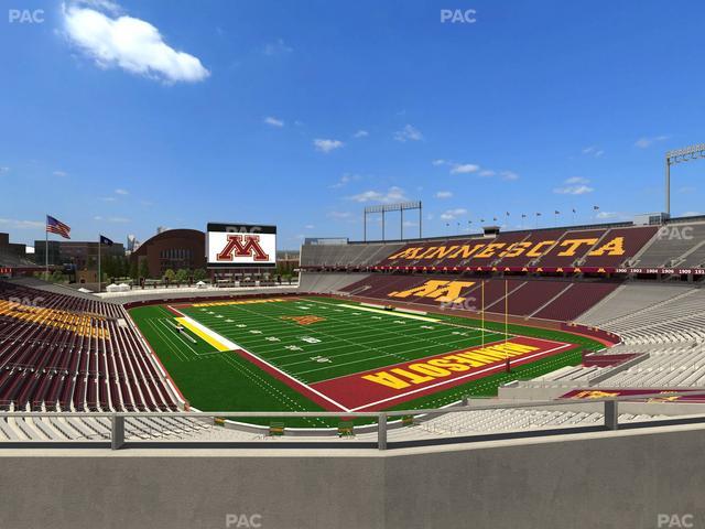 Huntington Bank Stadium - Section 231 Seat View