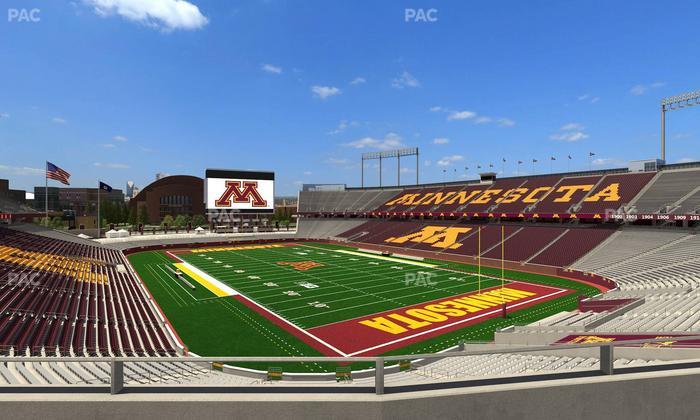 Huntington Bank Stadium - Section 231 Seat View