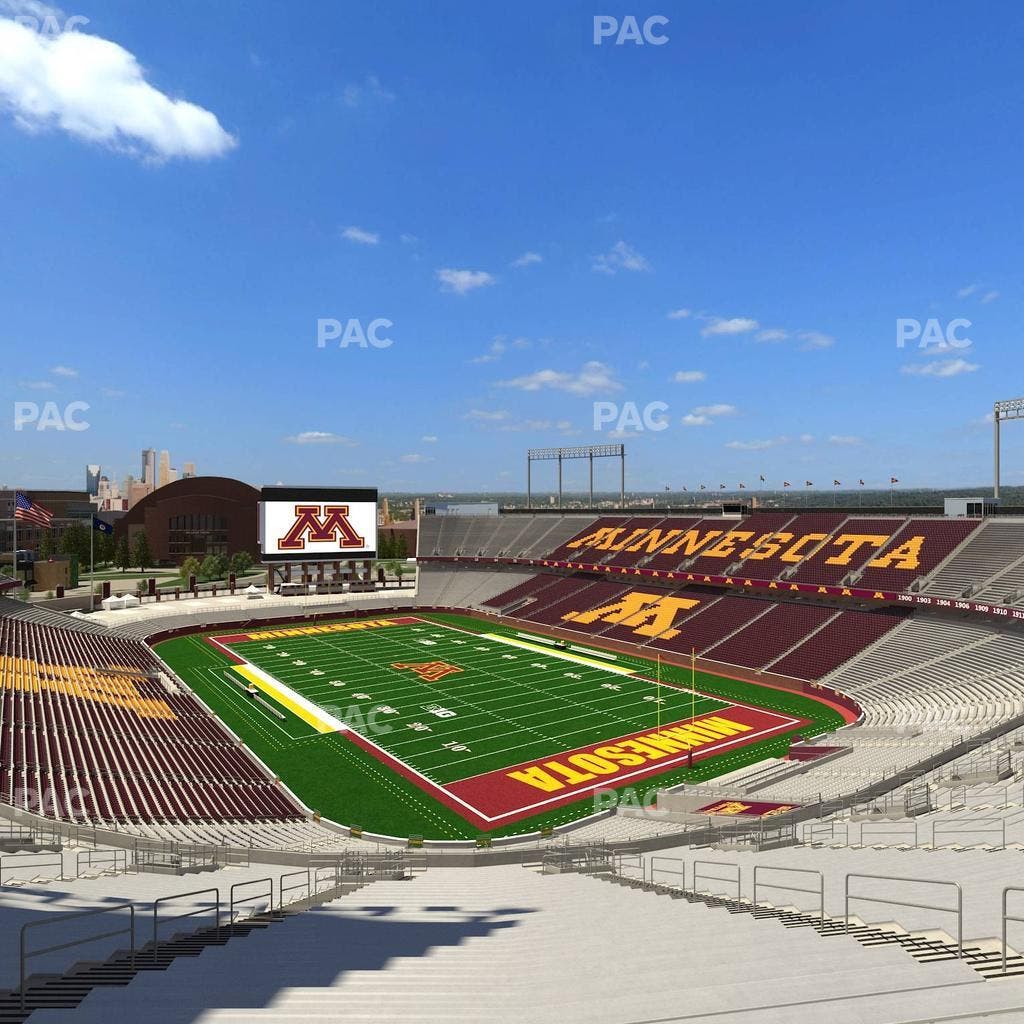Huntington Bank Stadium - Section 231 Seat View