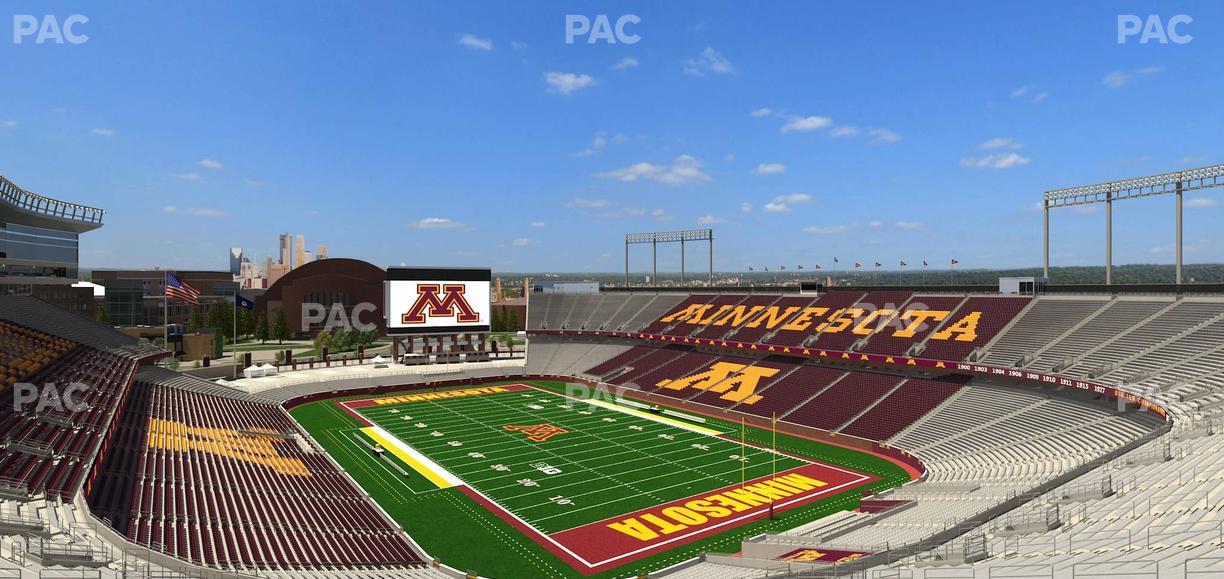 Huntington Bank Stadium - Section 231 Seat View