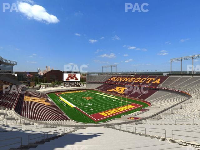 Huntington Bank Stadium - Section 231 Seat View