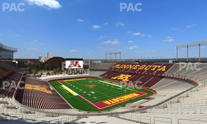 Huntington Bank Stadium - Section 231 Seat View