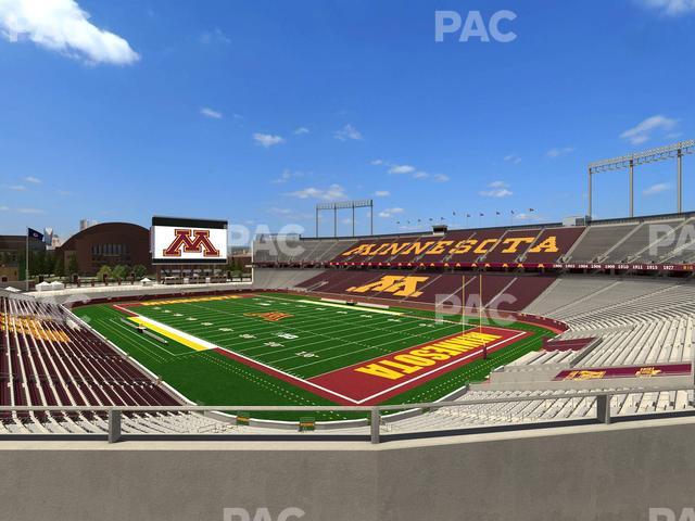 Huntington Bank Stadium - Section 232 Seat View Huntington Bank Stadium - Section 232 Seat View